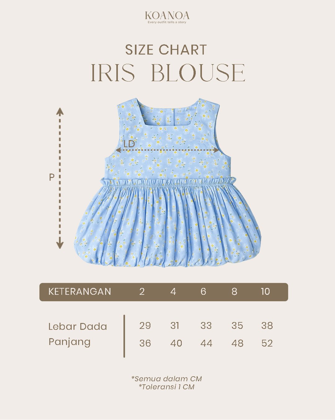 Dress Iris Pink | Dress Anak Perempuan Usia 2 - 10 Tahun