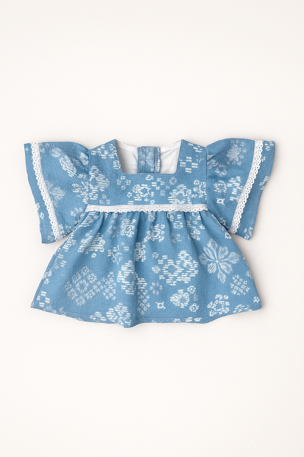 Dress Zinnia Blue | Dress Anak Perempuan Usia 2 - 10 Tahun