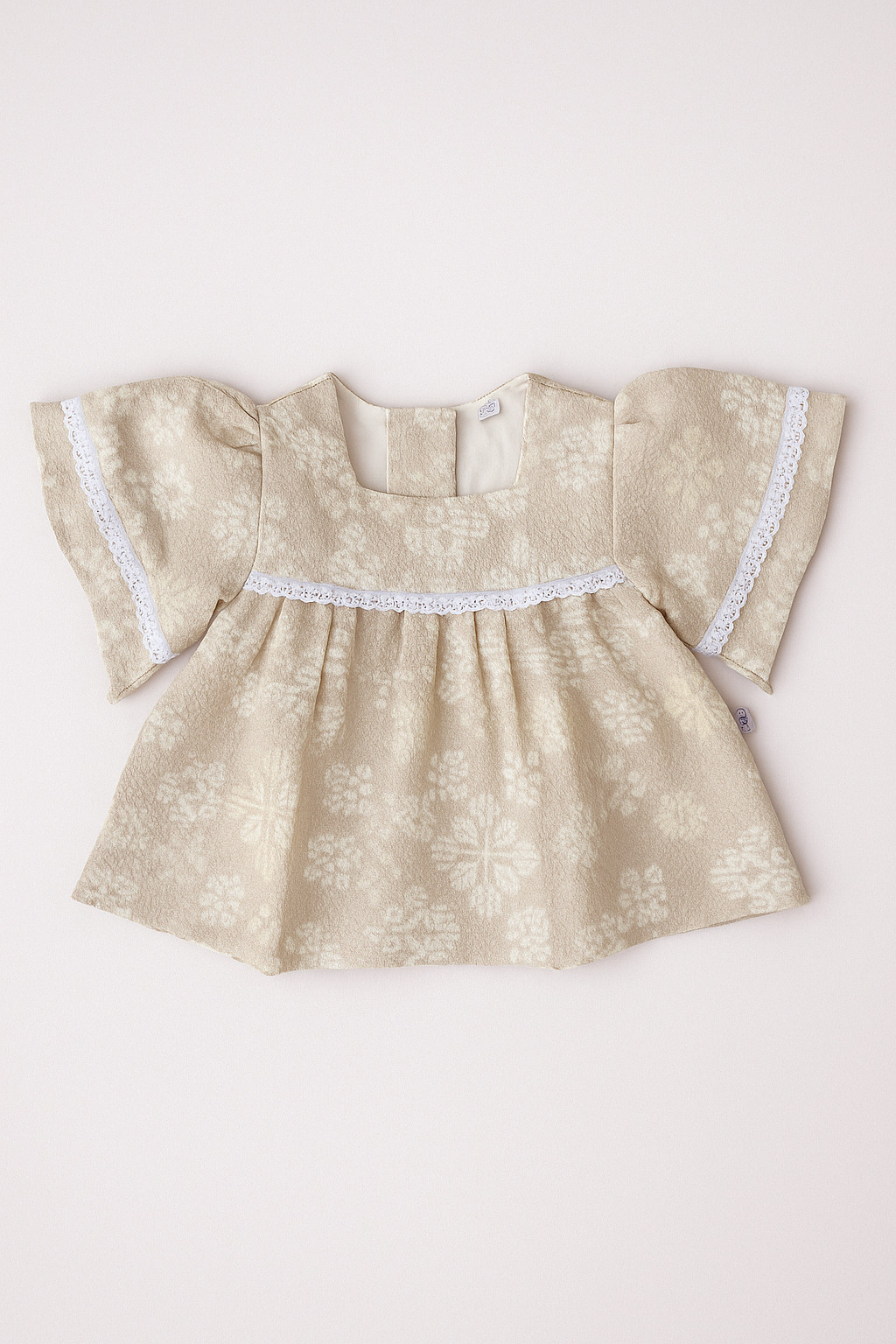 Dress Zinnia Sand | Dress Anak Perempuan Usia 2 - 10 Tahun